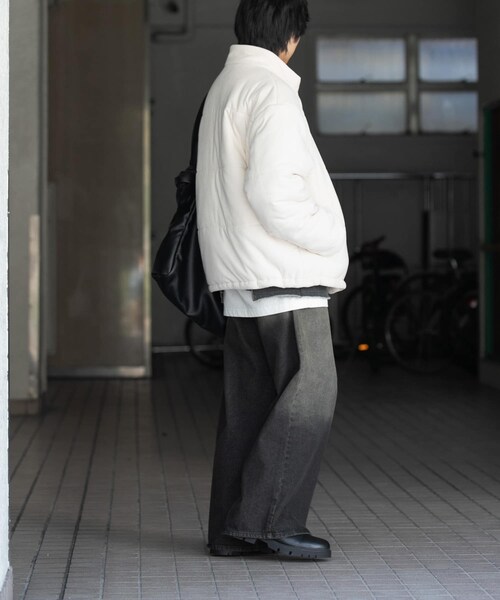 SENSE OF PLACE by URBAN RESEARCH(センスオブプレイスバイアーバンリサーチ)の「『ユニセックス』コーデュロイパデットブルゾン(その他アウター・メンズ・CHARCOAL/WHITE/BROWN・M/L)」の9枚目の写真