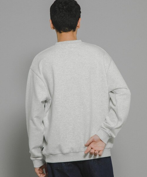 URBAN RESEARCH Sonny Label（アーバンリサーチサニーレーベル）の「ヘビーウェイトコットンベーシックスウェット（スウェット・メンズ・ライトグレー/ブラック/杢グレー/ネイビー/チャコール・M/L/XL）」の21枚目の写真