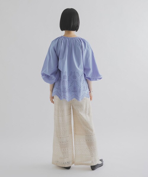 THE GOODLAND MARKET（ザグッドランドマーケット）の「FANAKA　レースパンツ（その他パンツ・レディース・OFF WHITE・Free）」の8枚目の写真
