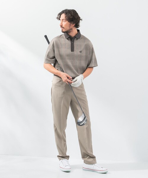 URBAN RESEARCH Sonny Label（アーバンリサーチサニーレーベル）の「『接触冷感/防シワ』OOPS　ファンマーツイルパンツ（その他パンツ・メンズ・ネイビー/ブラック/ベージュ・M/L）」の21枚目の写真