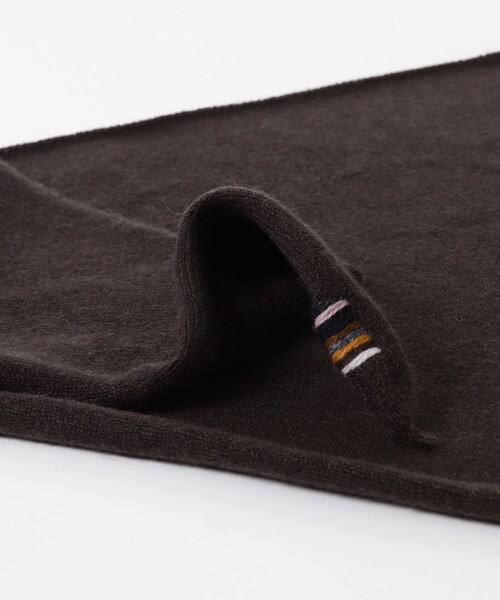 URBAN RESEARCH（アーバンリサーチ）の「Extreme Cashmere　bandana（バンダナ/スカーフ・レディース・rosa/d brown/felt/raven・-）」の17枚目の写真