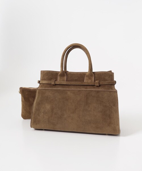 URBAN RESEARCH（アーバンリサーチ）の「CHRISTIAN VILLA　金具付きスウェードトート（トートバッグ・レディース・TABACCO・-）」の2枚目の写真