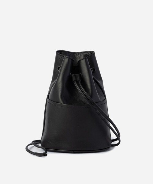 Saturdays NYC(サタデーズ ニューヨークシティ )の「SNYC Drawstring Bag(ハンドバッグ・レディース・ブラック・F)」の3枚目の写真