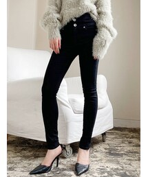 GYDA | H/Wボタンカラースキニーパンツ(その他パンツ)