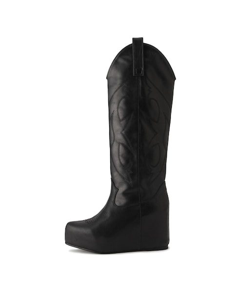 ADAM ET ROPE'(アダムエロペ)の「【J'aDoRe・店舗限定】【TANAKA(タナカ)】WESTERN LONG BOOTS(ブーツ・レディース・ブラック・23.5/24.5/25.5)」の15枚目の写真