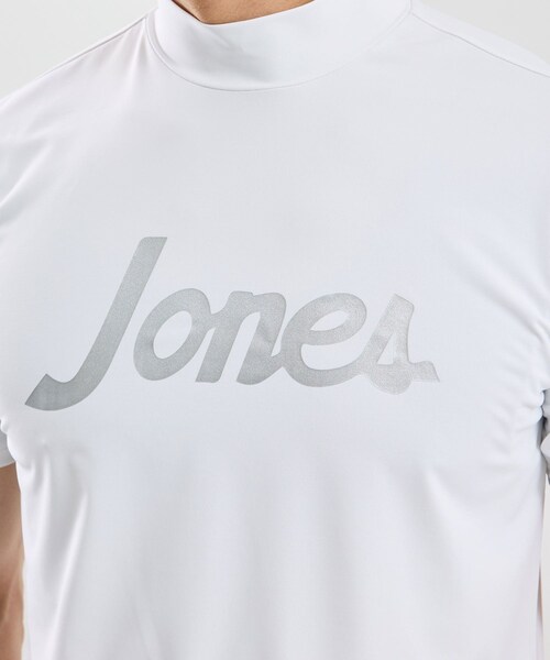 ROPE'(ロペ)の「【JONESコラボ】半袖モックネックシャツ(Tシャツ/カットソー・レディース・ブラック/ホワイト・L/M/S/XL)」の15枚目の写真