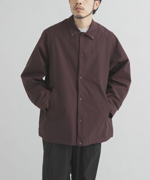 EKAL(エカル)の「White Mountaineering WINDSTOPPER COACH JACKET(テーラードジャケット・メンズ・OFF WHITE/BLACK/KHAKI/BURGUNDY・1/2)」の22枚目の写真