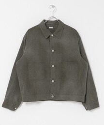 URBAN RESEARCH | A PRESSE Vintage Black Chambray Work Jacket(カバーオール)