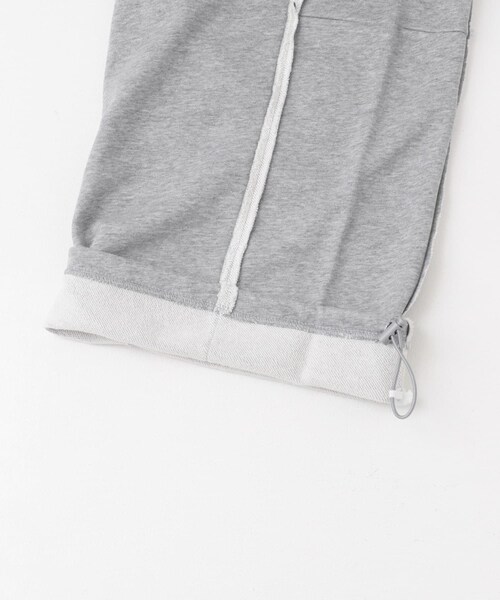SENSE OF PLACE by URBAN RESEARCH（センスオブプレイスバイアーバンリサーチ）の「キリカエカーブスウェットパンツ（スウェットパンツ・レディース・GRAY/OFF WHITE・one）」の19枚目の写真
