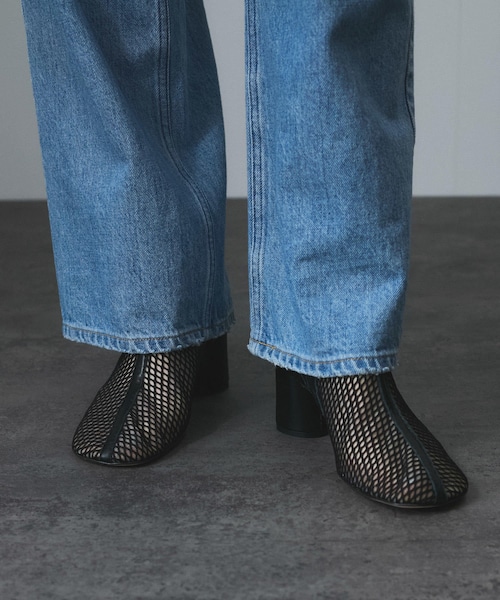 ADAM ET ROPE'(アダムエロペ)の「【PELLICO SUNNY(ペリーコ サニー)】メッシュブーツ(ブーツ・レディース・ブラック/ホワイト系・36/37/38)」の16枚目の写真