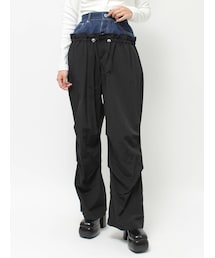 EVRIS | デニムドッキングドロストパンツ(デニムパンツ)