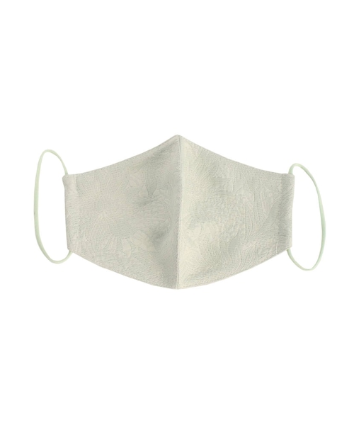 LAGUNAMOON（ラグナムーン）の「レースマスク（マスク・レディース・ホワイト/ミントグリーン/ベージュ・F）」の3枚目の写真