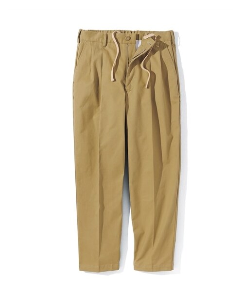nissen（ニッセン）の「ストレッチツータックワイドテーパードチノパンツ【大きいサイズ】（パンツ・メンズ・チャコール/ベージュ/ブラック・3L/4L/5L/6L/8L/10L）」の15枚目の写真