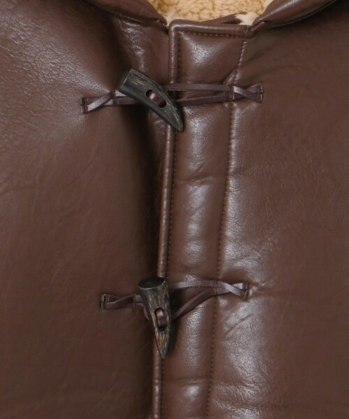URBAN RESEARCH Sonny Label（アーバンリサーチサニーレーベル）の「『別注』CHEVRE×Sonny Label　MilitaryBranketダッフル（ダッフルコート・メンズ・1013 Black/1015 Brown・40/42）」の16枚目の写真
