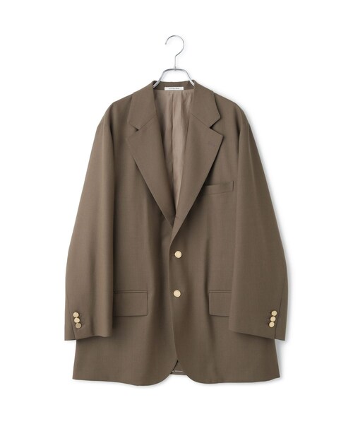 ADAM ET ROPE'（アダムエロペ）の「【J'aDoRe・一部店舗限定】【COUTURE D'ADAM（クチュール ド アダム）】BIG JK Single Blazer Desert（テーラードジャケット・レディース・キャメル・38）」の3枚目の写真