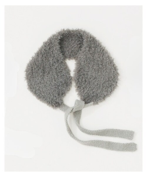 nissen（ニッセン）の「2WAYニットティペット（マフラー・メンズ・スモークブラウン/グレー/ブラック・Y）」の2枚目の写真