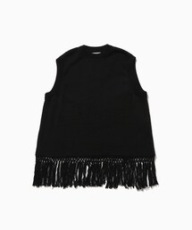 ADAM ET ROPE' | 【REVERBERATE/リバーバレイト】FRINGE KNIT(ベスト)
