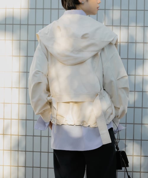 KBF（ケイビーエフ）の「ベストSETマウンテンパーカー（マウンテンパーカー・レディース・NAVY/IVORY/MOSS GRAY・one）」の15枚目の写真