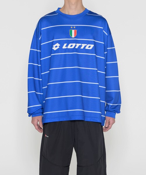 URBAN RESEARCH（アーバンリサーチ）の「LOTTO　BORDER LONG-SLEEVE GAME SHIRTS（Tシャツ/カットソー・メンズ・BLUE/NAVY・M/L/XL/XXL）」の11枚目の写真