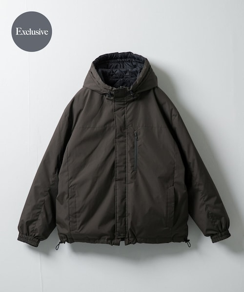 URBAN RESEARCH Sonny Label（アーバンリサーチサニーレーベル）の「『別注』TAION×Sonny Label　HOOD DOWN JACKET（その他アウター・メンズ・ブラック/チャコール/オリーブ・M/L/XL）」の3枚目の写真