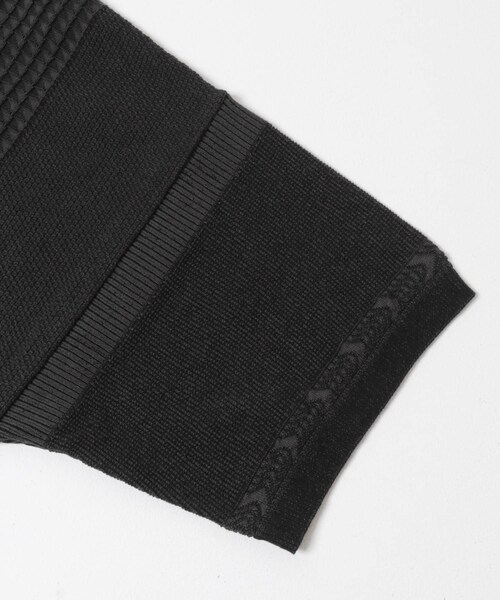 URBAN RESEARCH DOORS（アーバンリサーチドアーズ）の「YASHIKI　AOTSUYU KNIT POLO（ポロシャツ・メンズ・M.GRAY/BROWN/BLACK・1/2）」の6枚目の写真