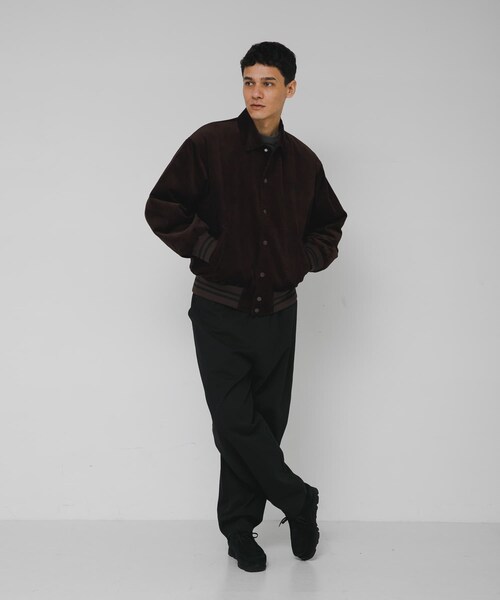 URBAN RESEARCH Sonny Label（アーバンリサーチサニーレーベル）の「『別注』GEM SPORTSWEAR×Sonny Label　コーデュロイパデッドブルゾン（ブルゾン・メンズ・ダークブラウン/ネイビー・M/L）」の17枚目の写真