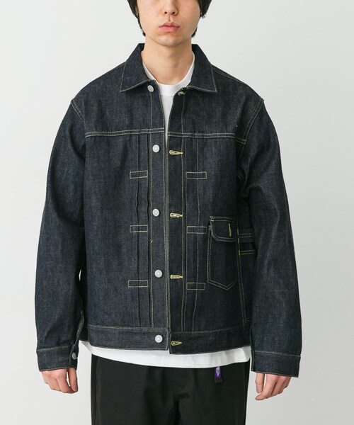 URBAN RESEARCH DOORS(アーバンリサーチドアーズ)の「SASSAFRAS GARDENER R JACKET(デニムジャケット・メンズ・INDIGO・S/M/L)」の1枚目の写真