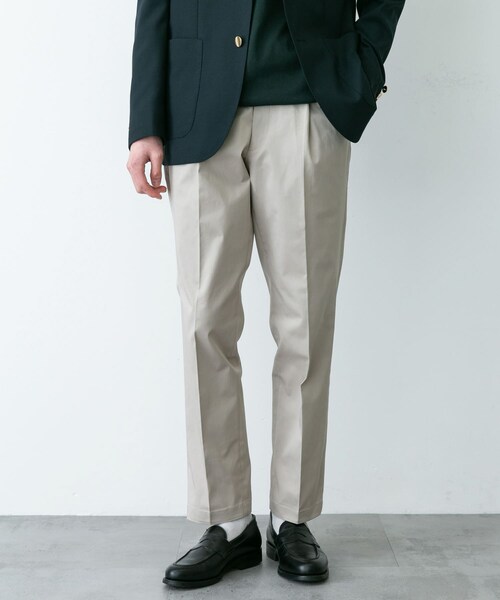 URBAN RESEARCH DOORS（アーバンリサーチドアーズ）の「LIFE STYLE TAILOR　ストレッチコットンパンツ（スラックス・メンズ・CHARCOAL/GREIGE・44/46/48/50）」の16枚目の写真