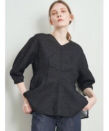 ELENDEEK | MIX JACQUARD BL(シャツ/ブラウス)