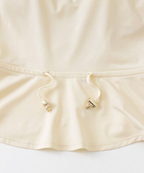 URBAN RESEARCH Sonny Label（アーバンリサーチサニーレーベル）の「SLAB　Peplum Bratop（タンクトップ・レディース・オフ/ブラック・S-M/M-L）」の6枚目の写真