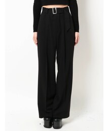 EMODA | ワイドベルトハイウエストルーズパンツ(その他パンツ)