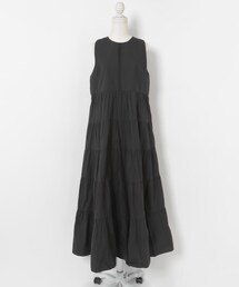 THE GOODLAND MARKET | FANAKA Poplin tiered dress(ワンピース)