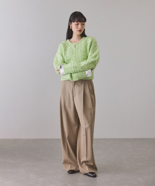 ADAM ET ROPE'（アダムエロペ）の「メリージェーンスクエアパンプス（パンプス・レディース・ブラック/ダークブラウン・23.0/23.5/24.0/24.5）」の17枚目の写真