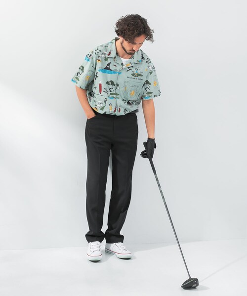 URBAN RESEARCH Sonny Label（アーバンリサーチサニーレーベル）の「『接触冷感/防シワ』OOPS　ファンマーツイルパンツ（その他パンツ・メンズ・ネイビー/ブラック/ベージュ・M/L）」の11枚目の写真