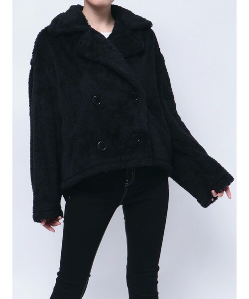 GYDA（ジェイダ）の「WボアショートCO（その他アウター）」 - WEAR