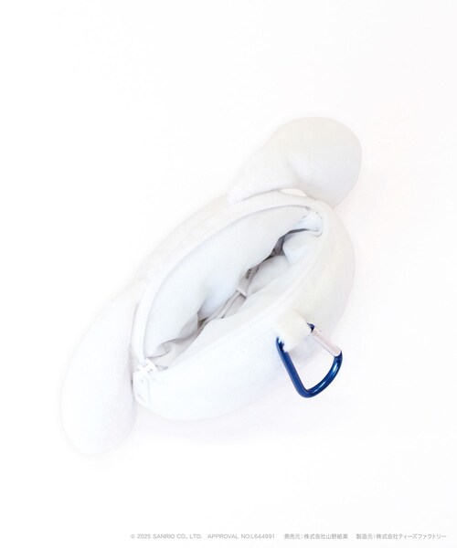 ROPE' PICNIC（ロペピクニック）の「【SANRIO CHARACTERS/サンリオキャラクターズ】ぬいぐるみファスナーマスコット（キーホルダー・レディース・ホワイト/ラベンダー・F）」の7枚目の写真