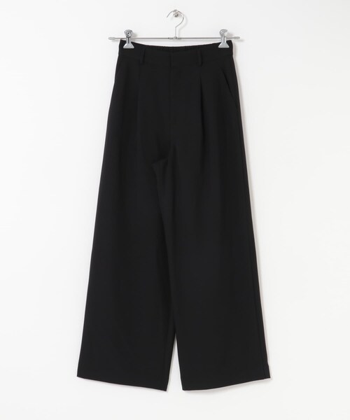 URBAN RESEARCH ROSSO（アーバンリサーチロッソ）の「『UR TECH SMOOTHLUXE』F by ROSSO　タックワイドパンツ（その他パンツ・レディース・BEIGE/C/GRAY/BLACK・34/36/38）」の12枚目の写真