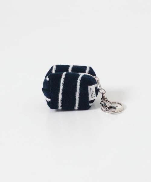 KBF（ケイビーエフ）の「UNFOLD　Mini terry pouch keyring（ポーチ・レディース・NAVY/BLUE BUR/PINK・Free）」の2枚目の写真