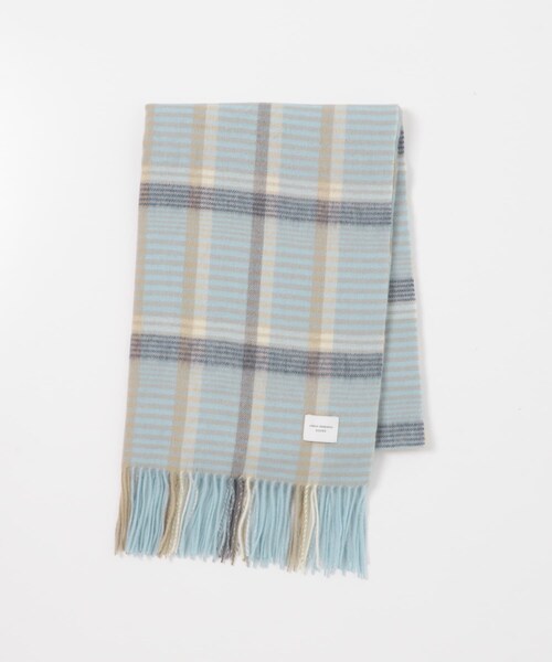 URBAN RESEARCH DOORS（アーバンリサーチドアーズ）の「ウールチェックストール（ストール/ショール・レディース・GRAY/RED/BLUE/GREEN・one）」の14枚目の写真
