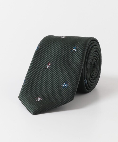 URBAN RESEARCH DOORS（アーバンリサーチドアーズ）の「LIFE STYLE TAILOR　ベースボールモチーフタイ（ネクタイ・メンズ・01NAVY/02GREEN・-）」の4枚目の写真