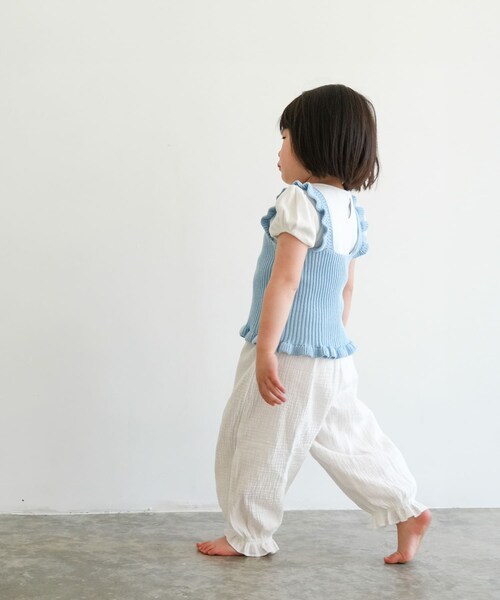 URBAN RESEARCH DOORS(アーバンリサーチドアーズ)の「Pippi+Lotta Aladdin crepe pants(KIDS)(その他トップス・キッズ・Lilac/White/Mint・M/L/XL/XXL)」の14枚目の写真