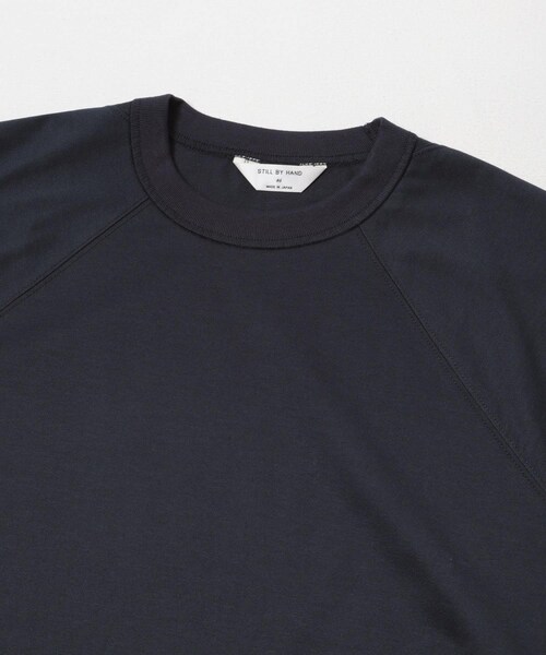 URBAN RESEARCH DOORS(アーバンリサーチドアーズ)の「STILL BY HAND ハーフスリーブカットソー(Tシャツ/カットソー・メンズ・BLACK/PALE GREY/NAVY/D.ORANGE・46/48)」の16枚目の写真