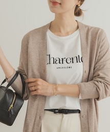 URBAN RESEARCH DOORS | フロッキーロゴプリントロングTシャツ(Tシャツ/カットソー)