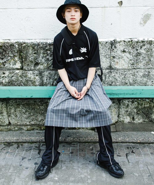 SENSE OF PLACE by URBAN RESEARCH(センスオブプレイスバイアーバンリサーチ)の「『別注』SHUHEI KOKI×SENSE OF PLACE ゲームシャツ(Tシャツ/カットソー・メンズ・BLACK/L.BLUE/NAVY・M/L)」の10枚目の写真