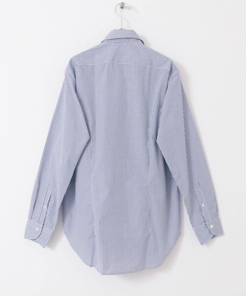 URBAN RESEARCH DOORS(アーバンリサーチドアーズ)の「『イージーケア』LIFE STYLE TAILOR セミワイドチェックシャツ(シャツ/ブラウス・メンズ・BLUE-CH・37/39/41/43)」の6枚目の写真