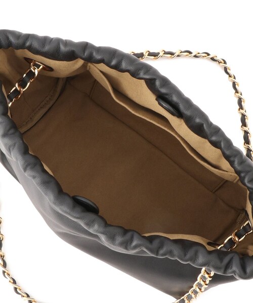 ROPE'(ロペ)の「Sheep Leather Bag soiree(ソアレ) /マルチWAYバッグ(ハンドバッグ・レディース・ブラック・F)」の9枚目の写真