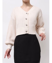 EVRIS | 2WAYピグメントニットカーディガン(カーディガン/ボレロ)
