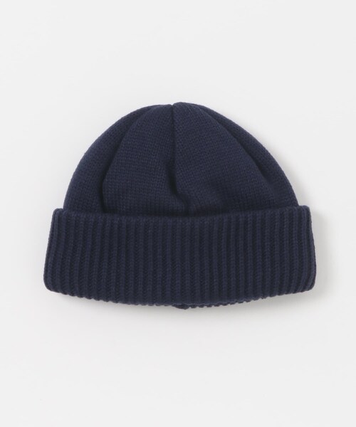 EKAL（エカル）の「nanamica　WINDSTOPPER Beanie（ニットキャップ/ビーニー・メンズ・Beige(BE)/H Gray(HG)/Navy(N)/Black(K)・one）」の4枚目の写真