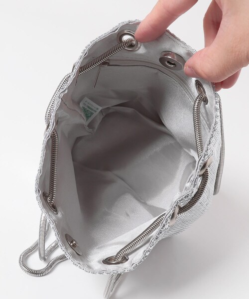 URBAN RESEARCH ROSSO（アーバンリサーチロッソ）の「メタルメッシュバッグ（ショルダーバッグ・レディース・SILVER・0）」の10枚目の写真