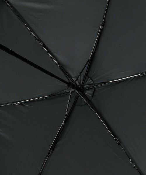 ROPE' PICNIC(ロペピクニック)の「【Wpc.】遮光ゴールドラインマーガレットmini折りたたみ傘/晴雨兼用・UVカット(折りたたみ傘・レディース・ブラック/ベージュ・F)」の7枚目の写真